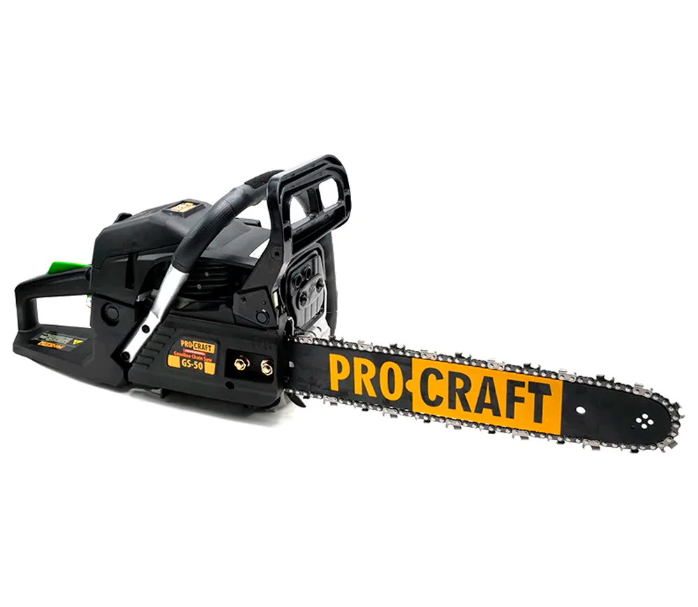 Цепная пила бензиновая ProCraft GS-50 400мм 52см3 photo 0