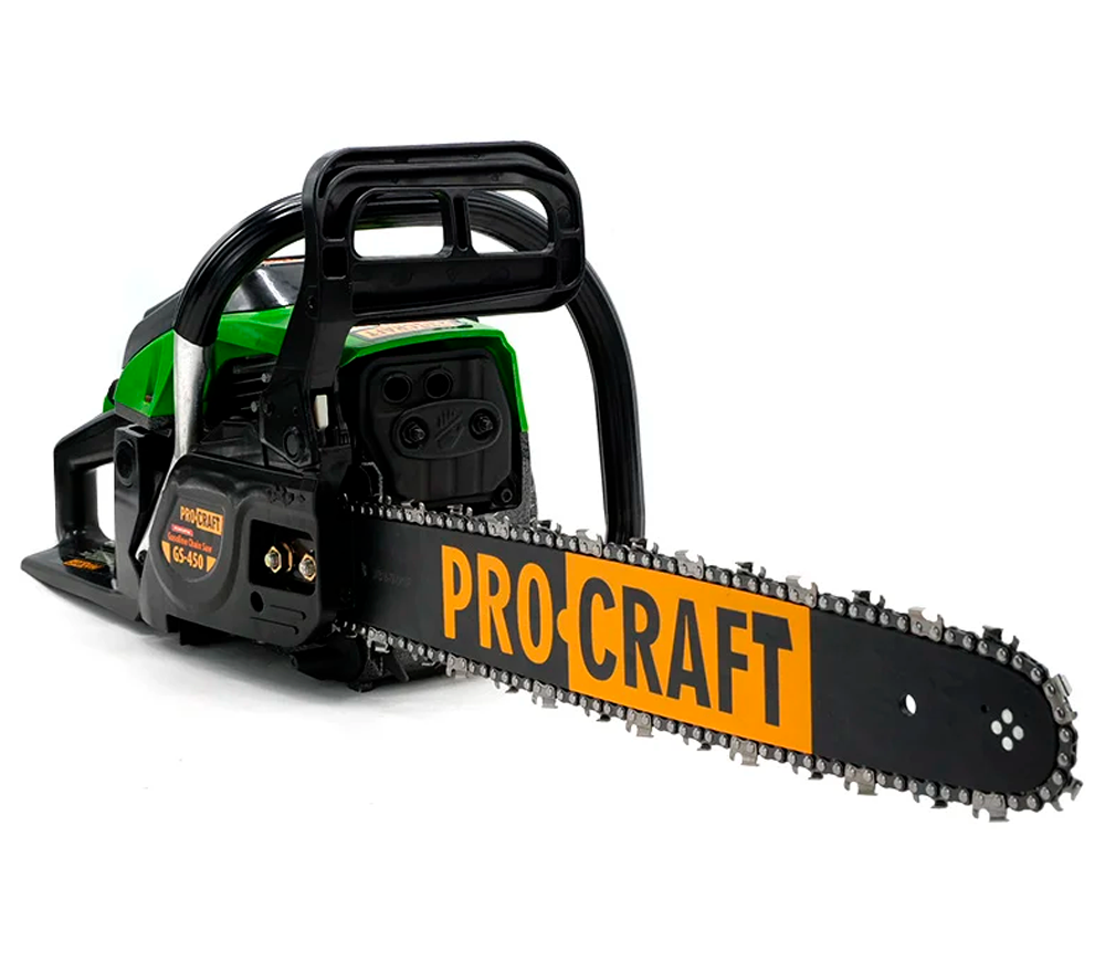 Цепная пила бензиновая ProCraft GS-450 450мм 52см3 photo 1