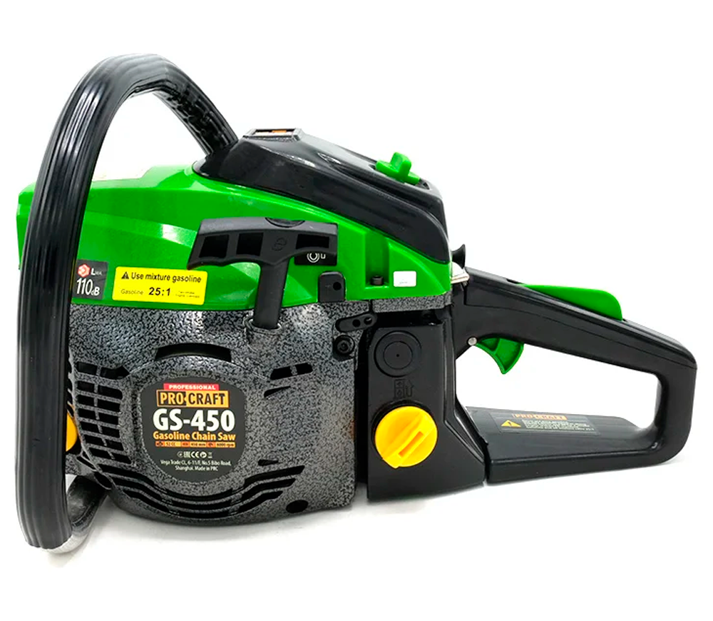 Цепная пила бензиновая ProCraft GS-450 450мм 52см3 photo 2