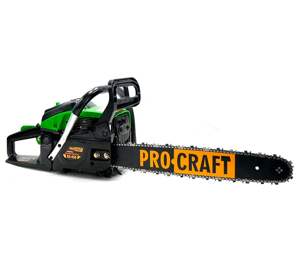 Цепная пила бензиновая ProCraft GS-450 450мм 52см3 photo