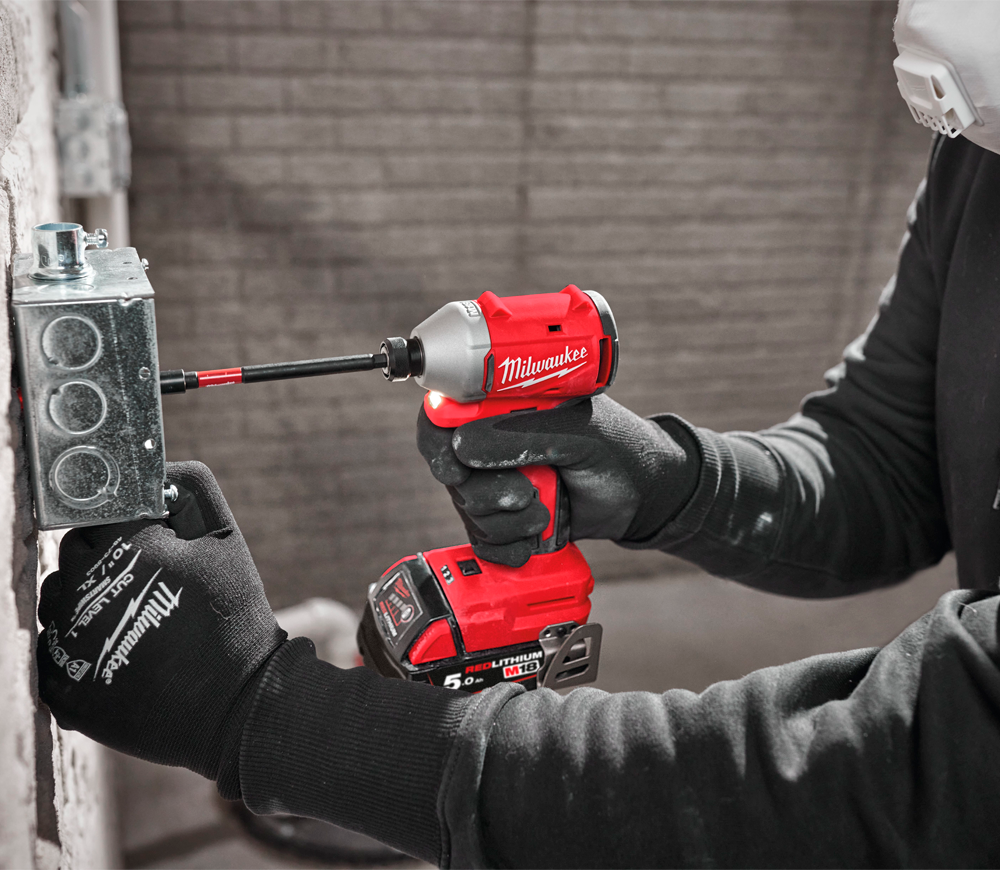 Șurubelnița cu acumulator сu impact (fără bat.) MILWAUKEE M18 BLIDR-0X 18V photo 6
