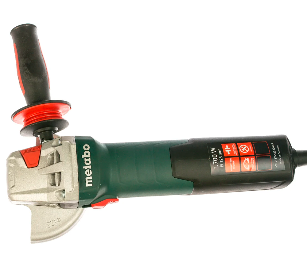 Угловая шлифмашина METABO WEV 17-125 Quick 1700вт 125мм photo 1