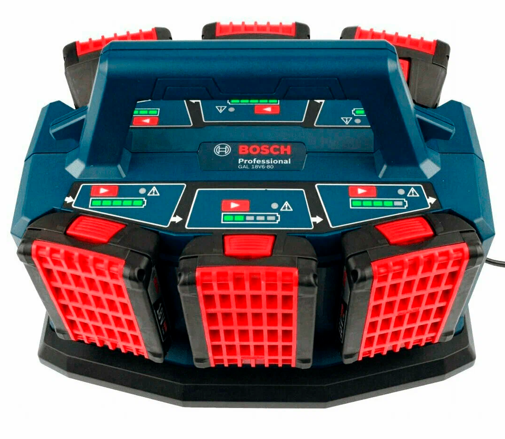Зарядное устройство BOSCH GAL 18V6-80 700вт 14.4-18В 8A photo 2