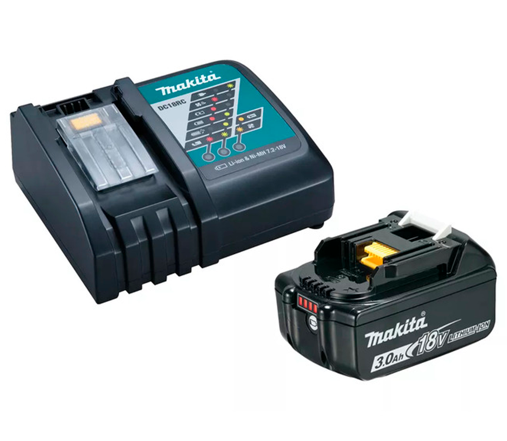 Set încărcător + acumulator MAKITA 191A24-4 65w 18V 4A photo