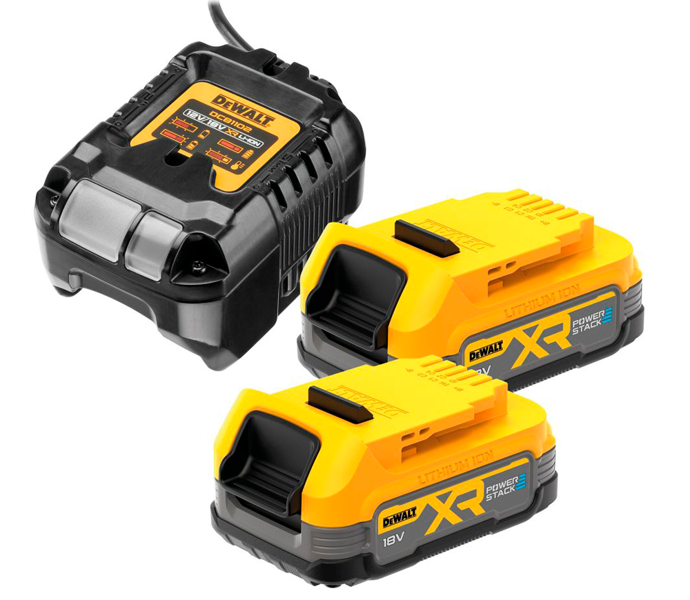 Set încărcător + acumulator DEWALT DCB1102E2-QW 36w 2V 18A photo