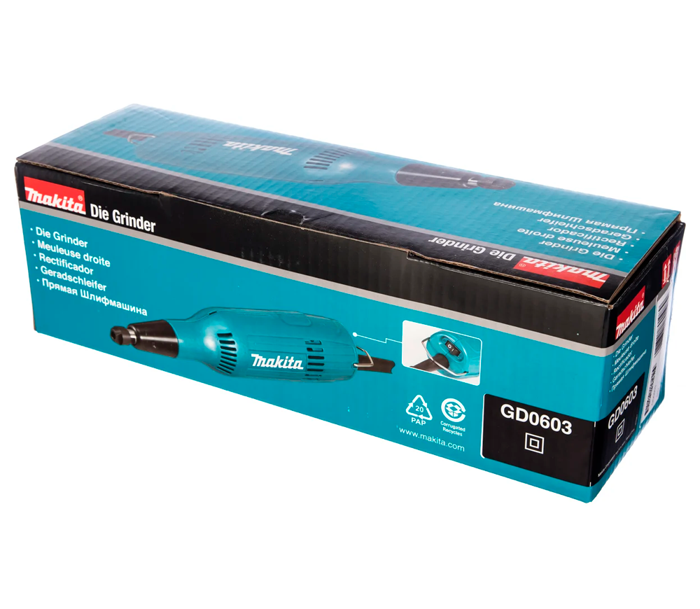 Шлифмашина прямая MAKITA GD0603 240вт photo 4