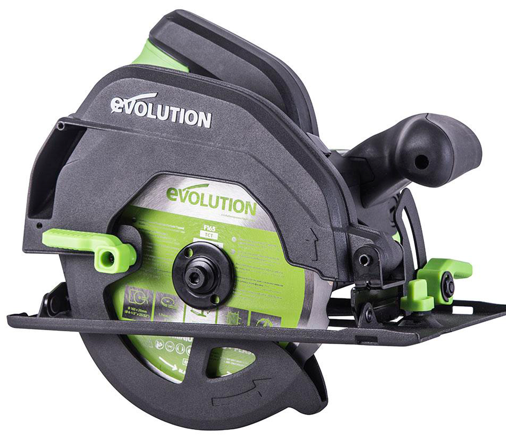 Дисковая пила EVOLUTION F165CCSL 1200вт 165мм photo