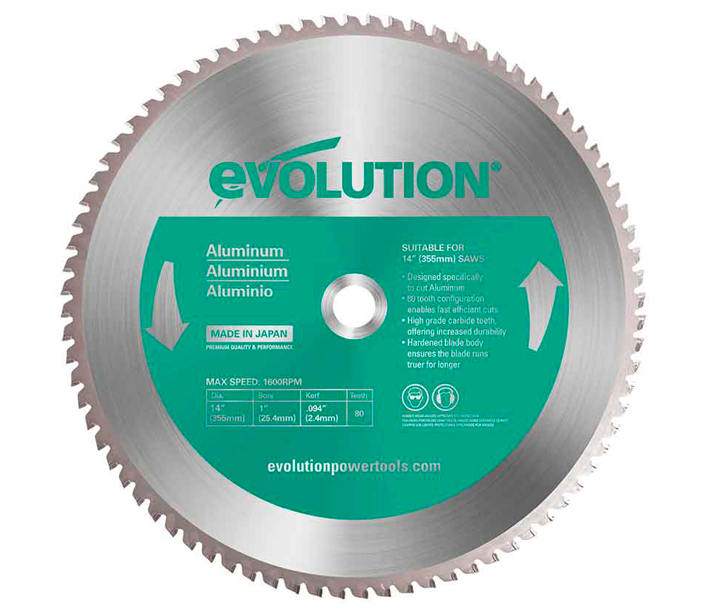 Пильный диск EVOLUTION A/T355TCT-80MS 355мм 2.4мм photo