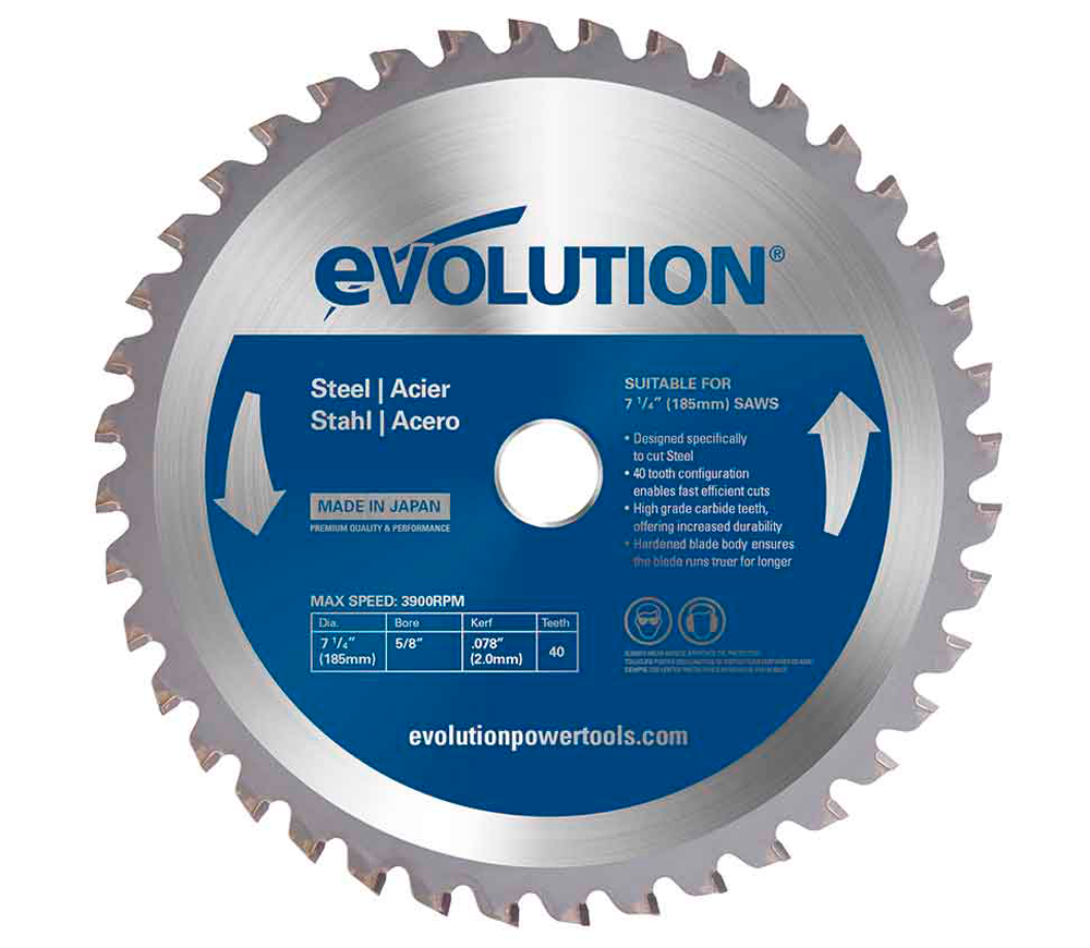 Пильный диск EVOLUTION M185TCT-40CS/MS 185мм 2мм photo