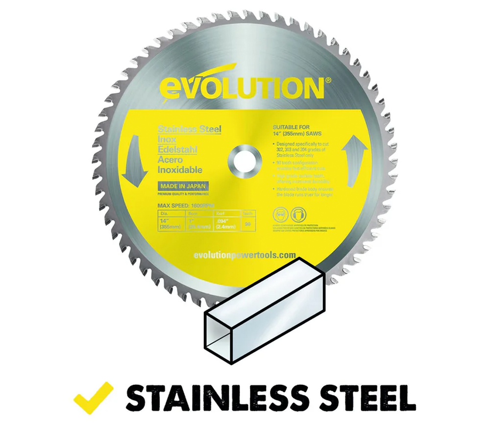 Пильный диск EVOLUTION S210TCT-54CS 210мм 1.8мм photo 0