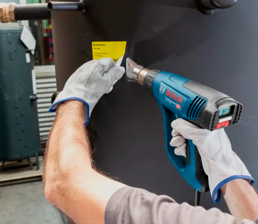 Фен строительный BOSCH GHG 23-66 2300вт 650°C photo 1