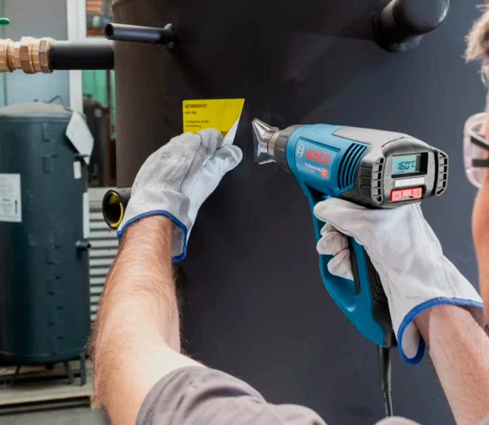 Фен строительный BOSCH GHG 23-66 2300вт 650°C photo 2
