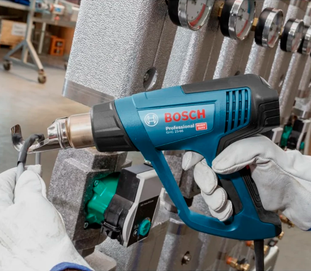 Фен строительный BOSCH GHG 23-66 2300вт 650°C photo 3