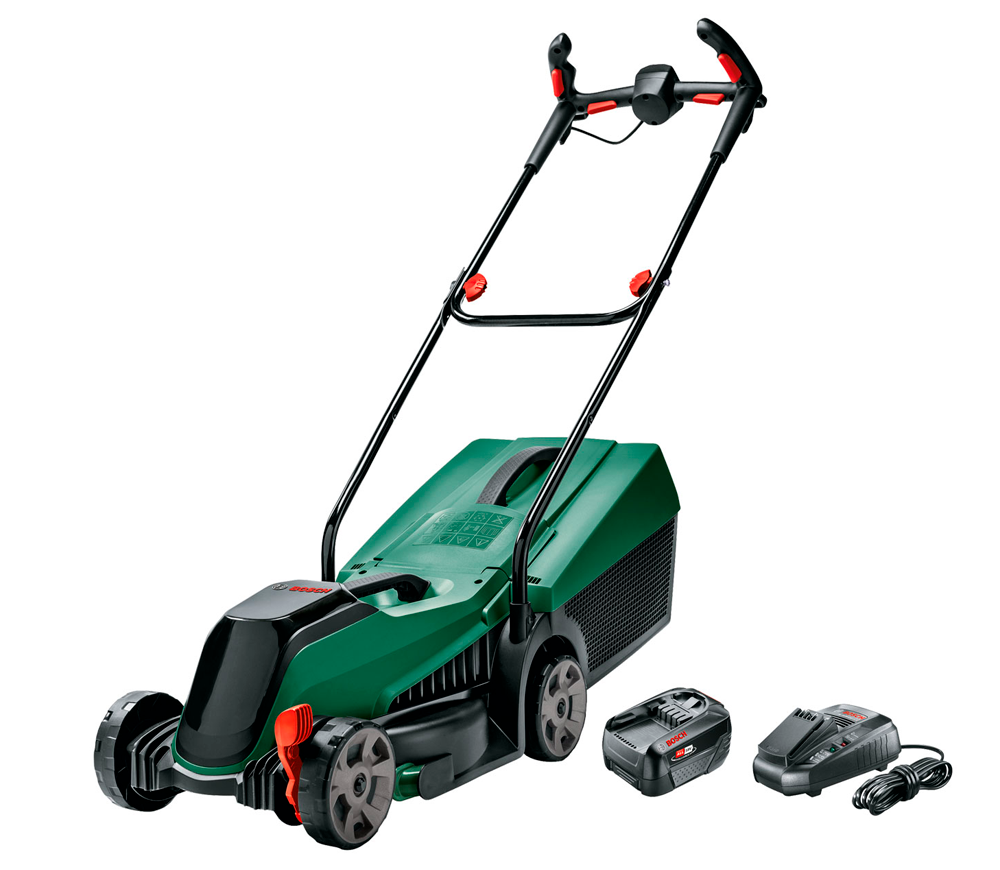 Газонокосилка аккумуляторная BOSCH CityMower 18V-32-300 320мм 18В 4Ач photo