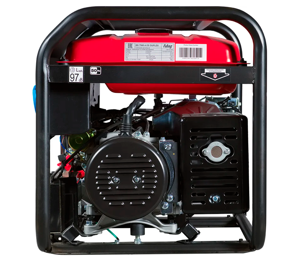 Электрогенератор FUBAG BS 7500 AES DUPLEX 7.5квт Бензин AVR photo 2