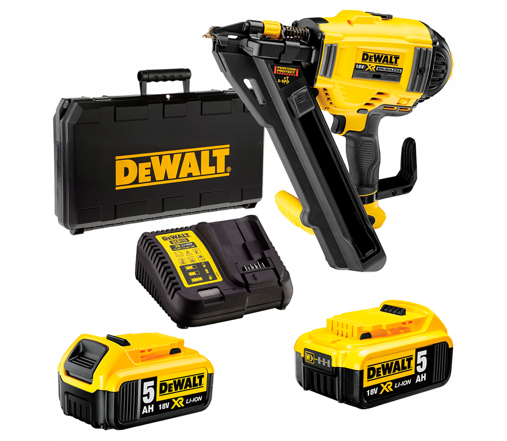 Нейлер аккумуляторный DEWALT DCN693P2 120уд/мин 18В 5Ач photo
