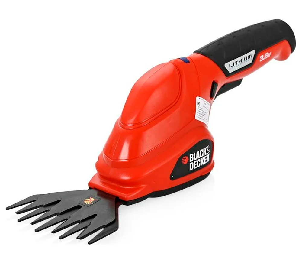 Кусторез-ножницы аккумуляторные BLACK&DECKER GSL200-QW 100мм 3.6В 1.1Ач photo