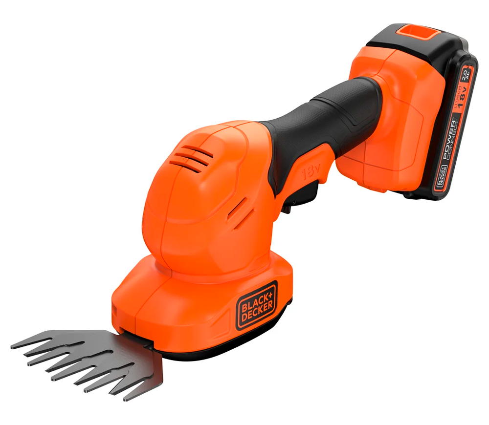 Кусторез аккумуляторный BLACK&DECKER BCSS18D1 200мм 18В 2Ач photo 0