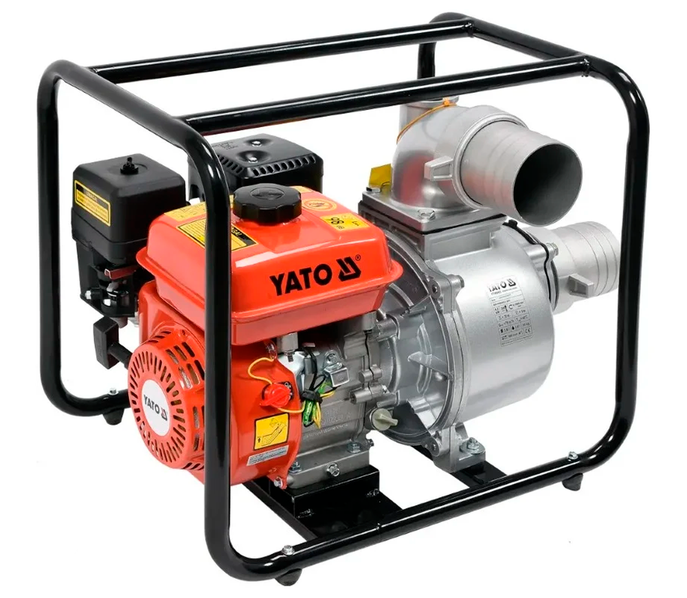 Мотопомпа бензиновая YATO YT85403 78000л/ч 7.7лс photo