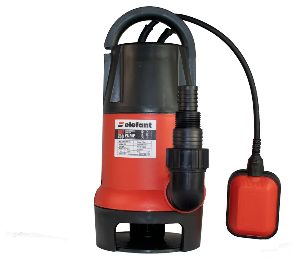 Pompă de drenaj Elefant QDP750 750w 11000l/h photo