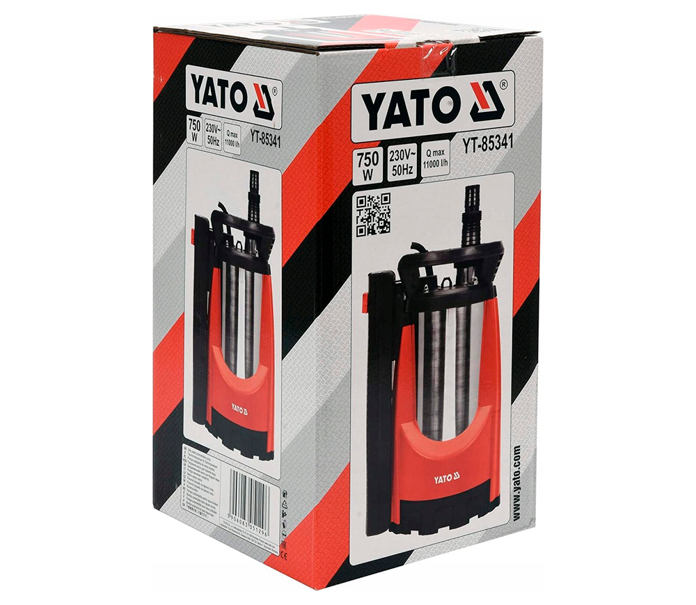 Дренажный насос YATO YT85341 750вт 11000л/ч photo 3