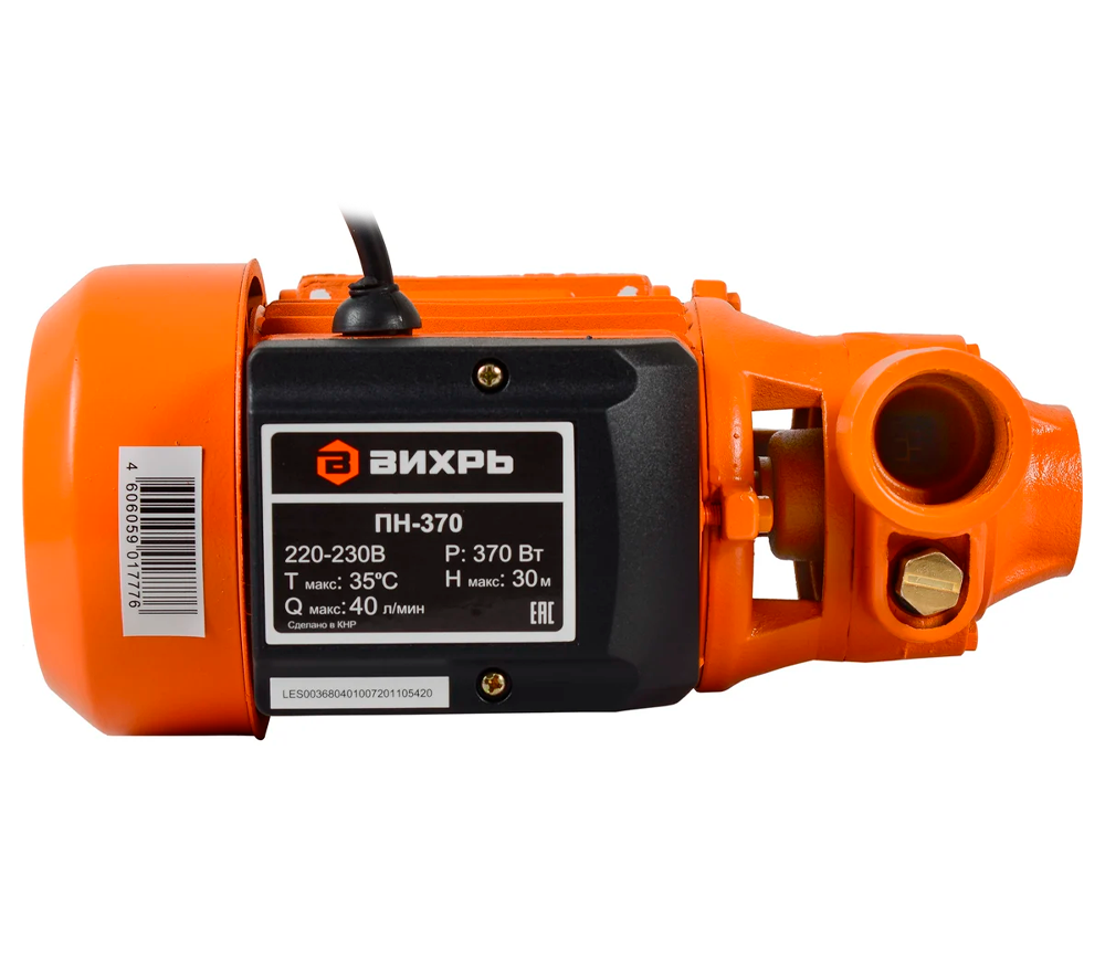 Садовый насос VIHRI Н-370 370вт 2400л/ч photo 4