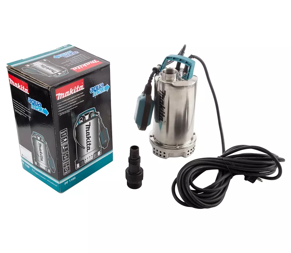 Pompă de drenaj MAKITA PF1100 1100w 15000l/h photo 1