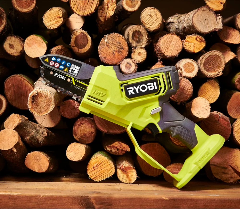 Fierăstrău cu lanț cu acumulator RYOBI RY18PSX10A-120 100mm 18V 2Ah photo 1