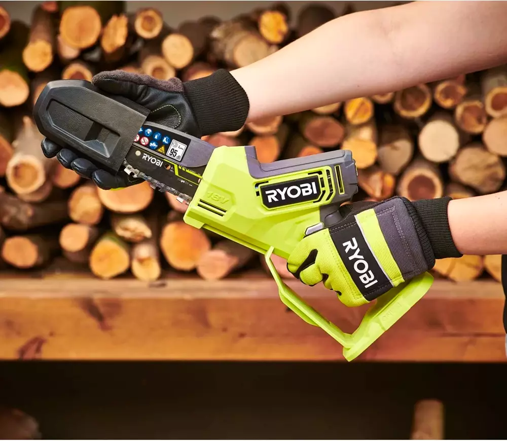 Цепная пила аккумуляторная RYOBI RY18PSX10A-120 100мм 18В 2Ач photo 2