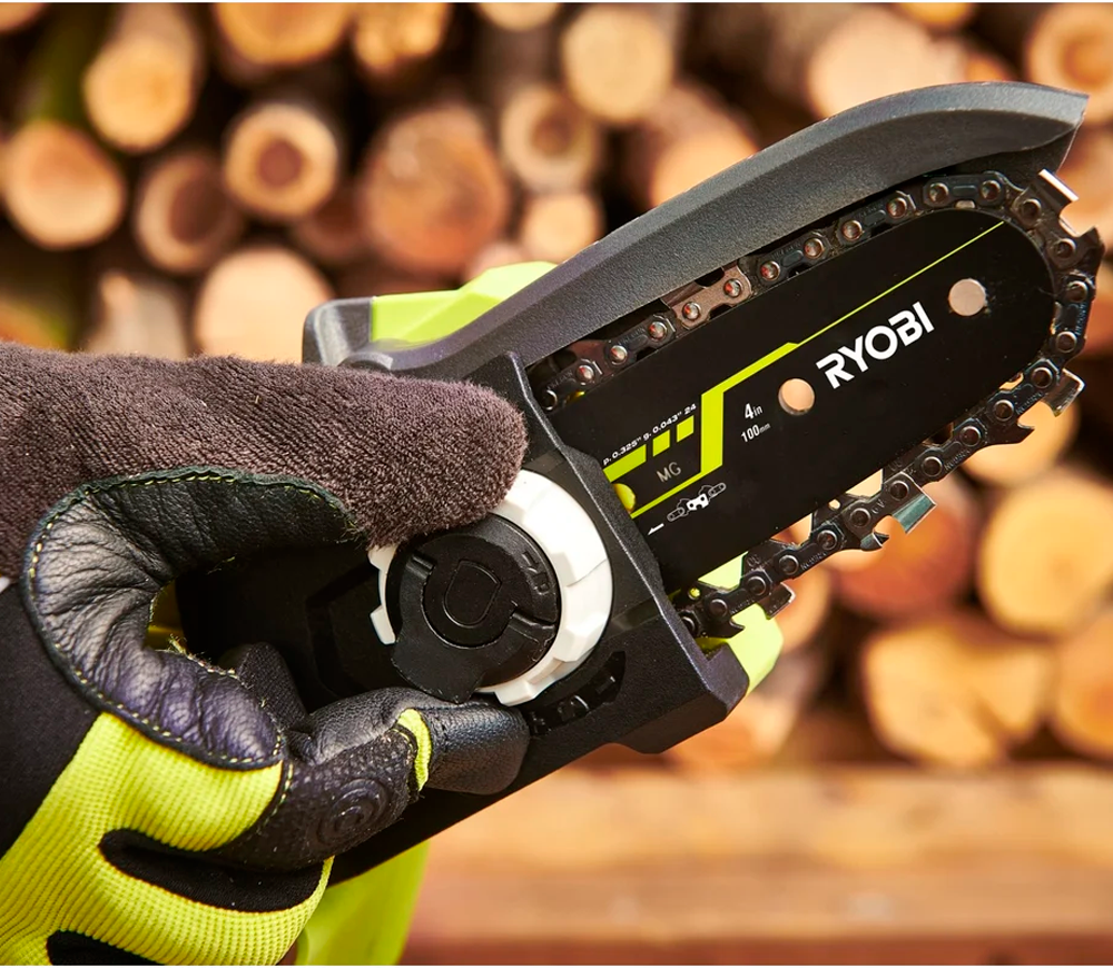Fierăstrău cu lanț cu acumulator RYOBI RY18PSX10A-120 100mm 18V 2Ah photo 3