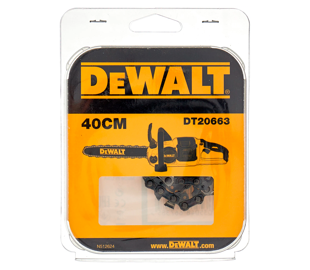 Цепь для пилы DEWALT DT20663 400мм 3/8" photo
