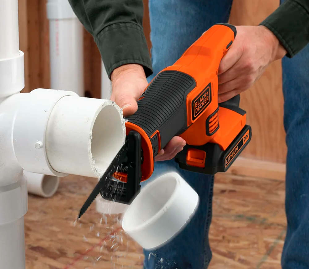 Сабельная пила аккумуляторная (без АКБ) BLACK&DECKER BDCR18N 18В photo 2