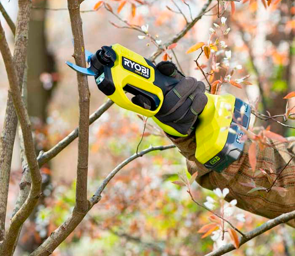 Секатор садовый аккумуляторный RYOBI RY18SCXA-120 18В 2Ач photo 2