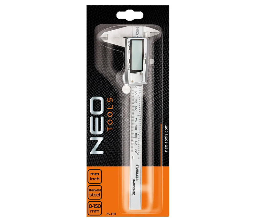 Штангенциркуль NEO TOOLS 75-011 150мм Cталь photo 2