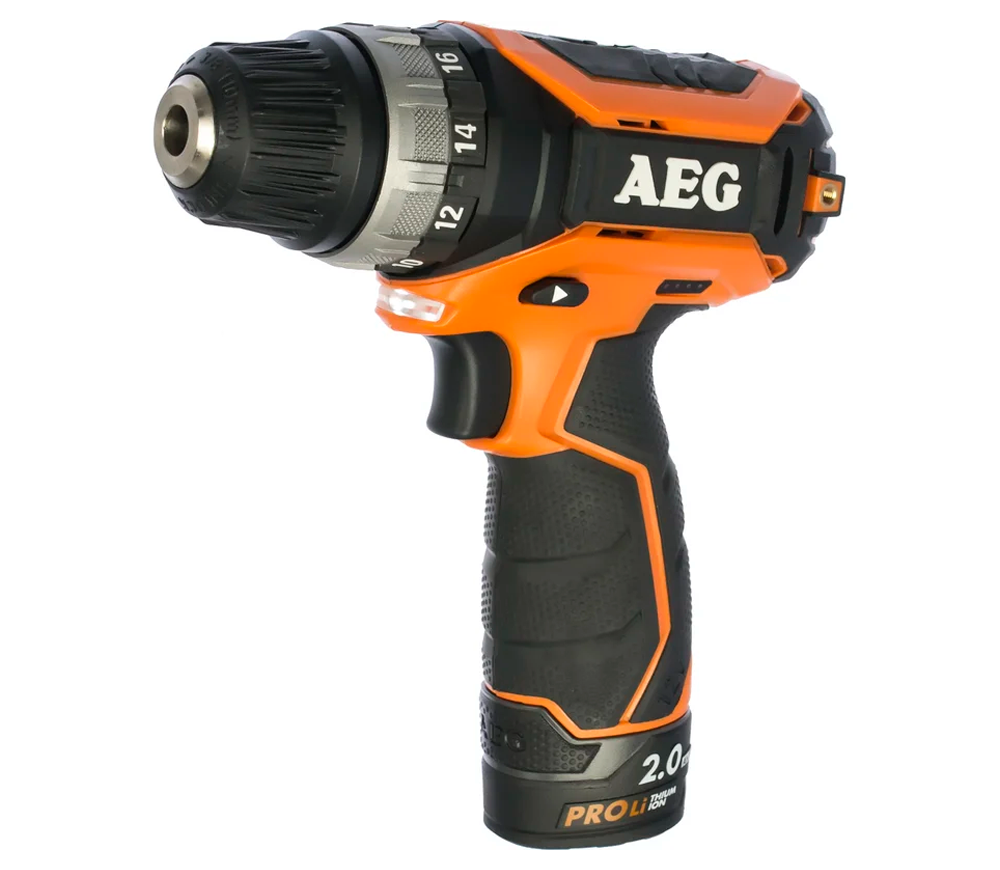 Набор аккумуляторных инструментов AEG JP12CLI-202C 12В 2Ач photo 0