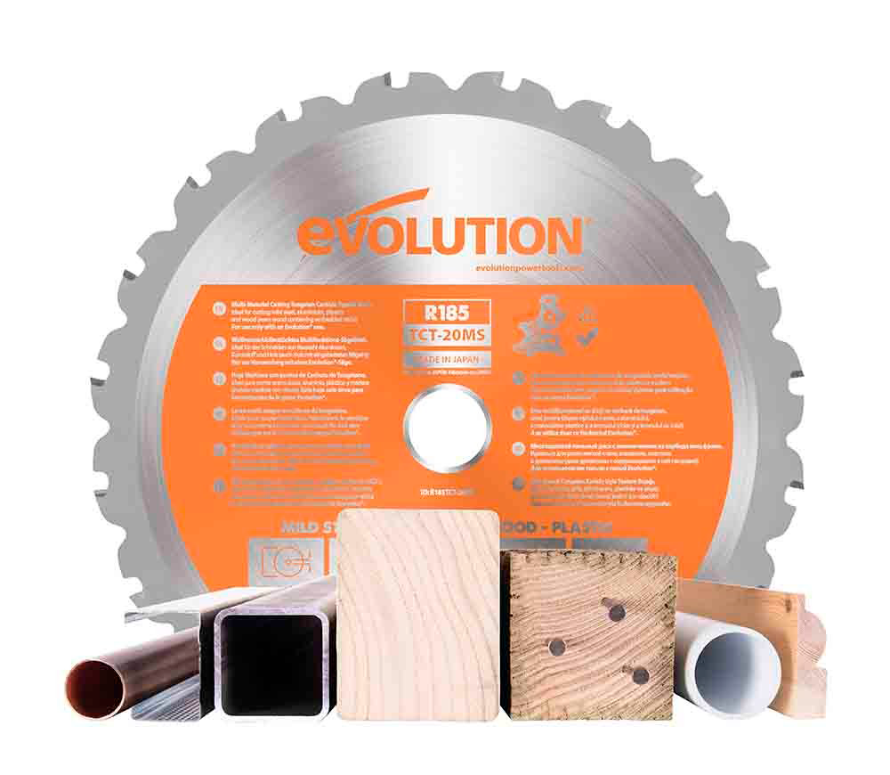 Торцовочная пила аккумуляторная EVOLUTION R185SMS-Li 850вт 185мм 18В 4Ач photo 8