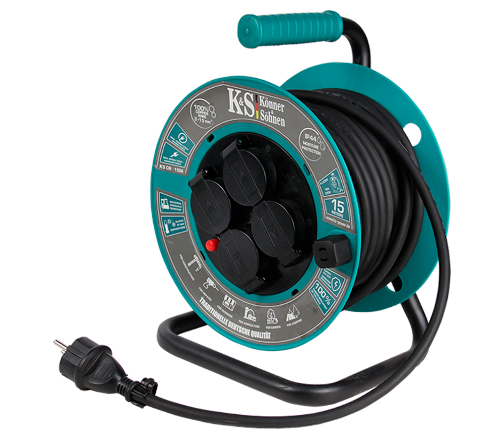 Удлинитель на катушке Könner&Söhnen KS CR-15M photo 1
