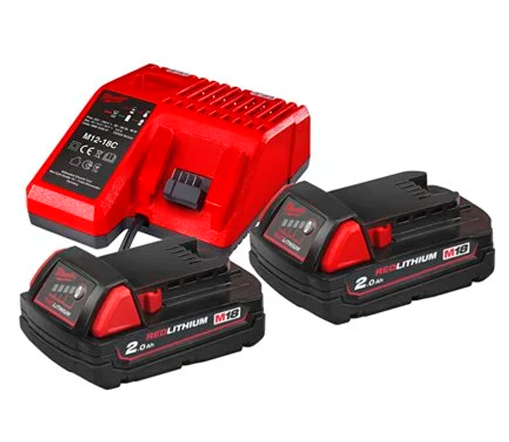 Set încărcător + acumulator MILWAUKEE M18NRG-202 54w 18V 3A photo