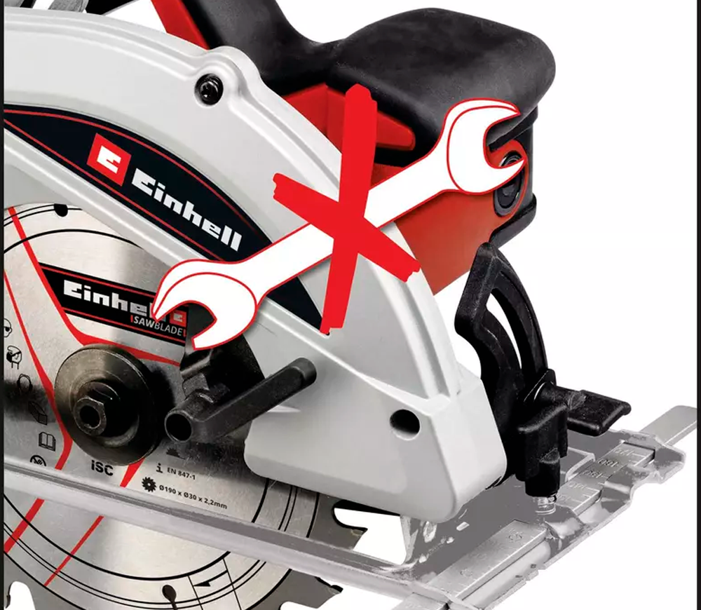 Fierăstrău circular EINHELL TE-CS 1250 1250w 165mm photo 0