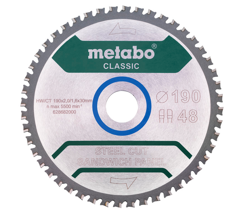 Disc pentru fierastrau electric METABO Classic 190x30 Z48 FZ/FA 4 190mm 2mm photo