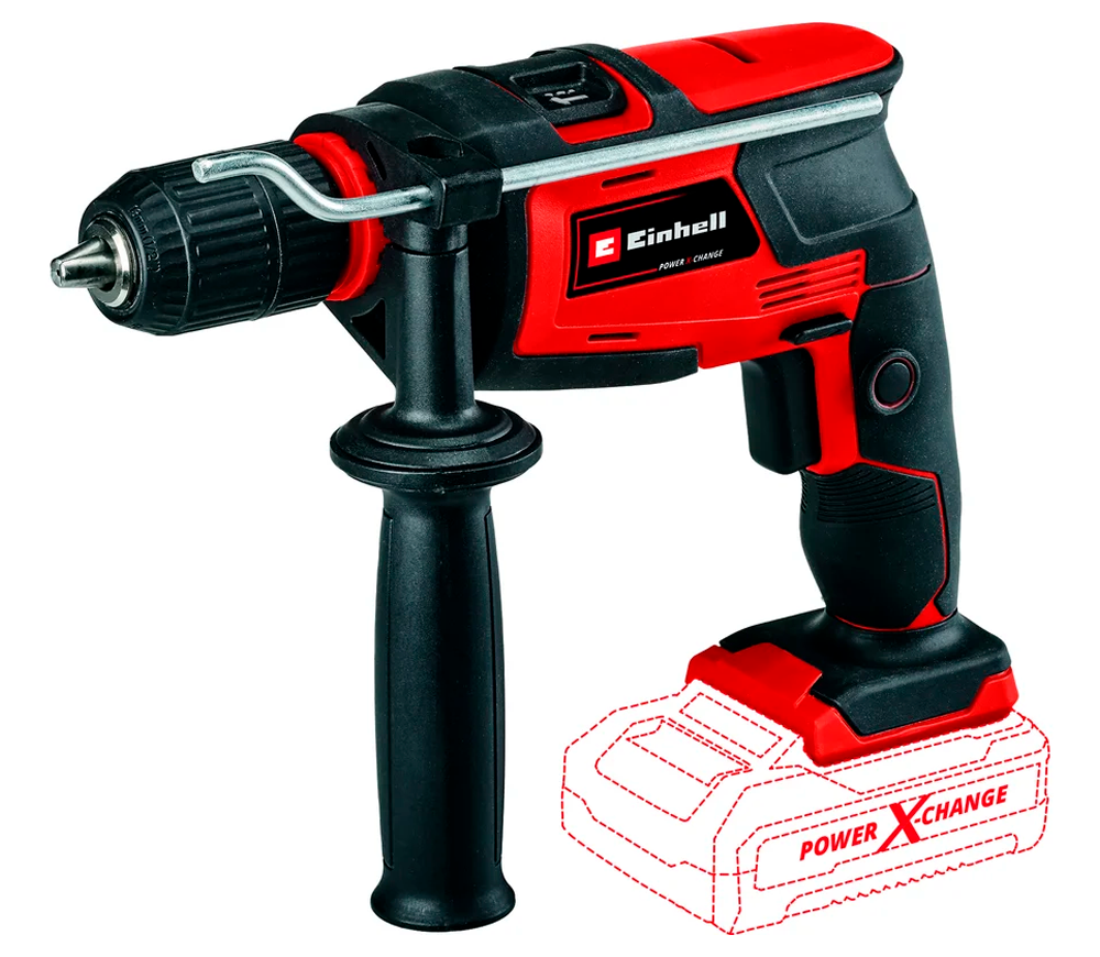 Mașină de găurit cu percutie cu acumulator (fără bat) EINHELL TC-ID 18 Li PXC SOLO 18V photo