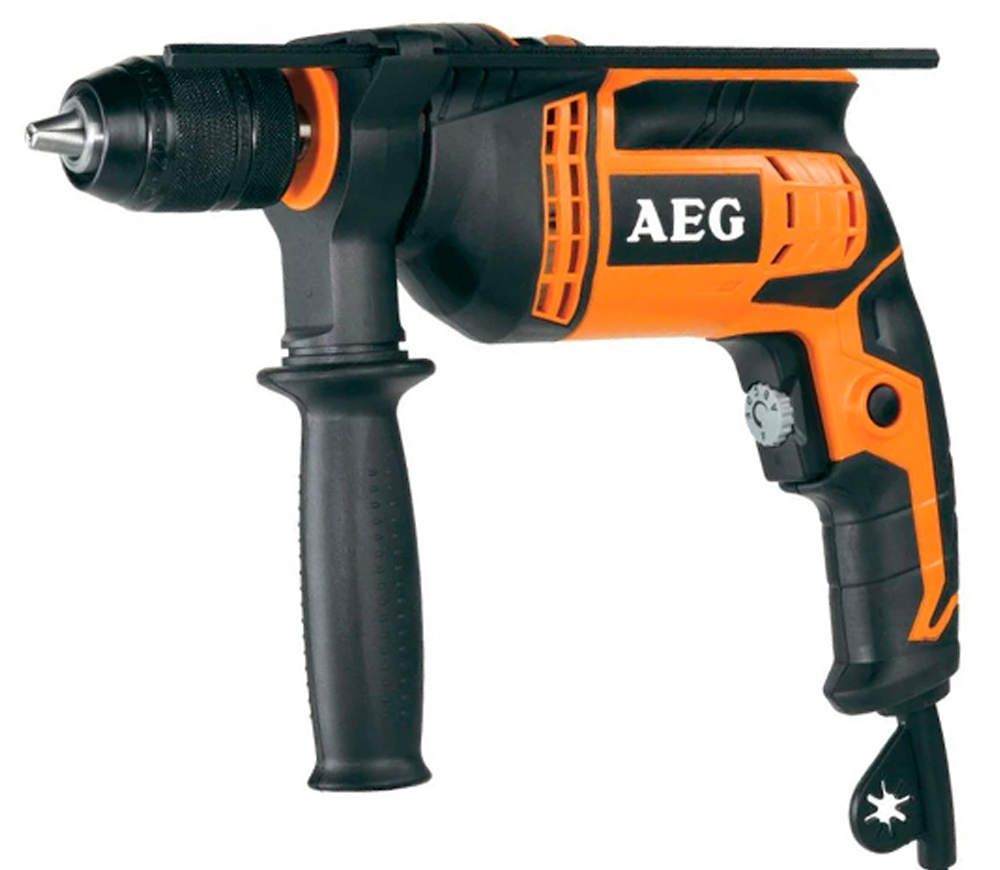 Дрель ударная AEG SBE600R 600вт photo 0