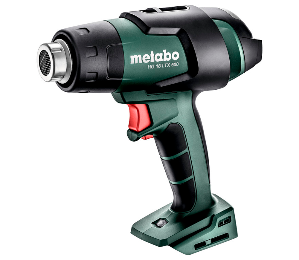 Фен строительный аккум. (без АБК) METABO HG 18 LTX 500 500°C photo