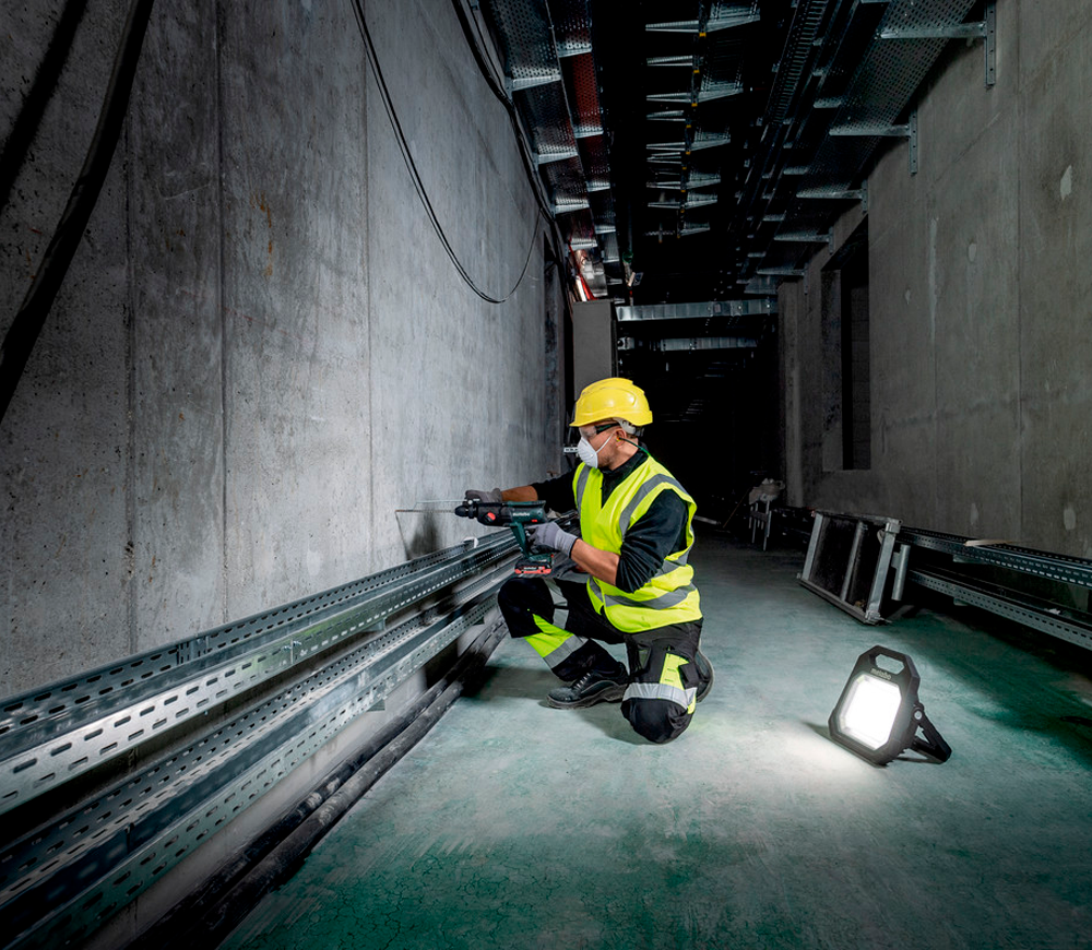 Lanternă construcții cu acumulator (fără bat) METABO BSA 18 LED 10000 10000lm 18V photo 0