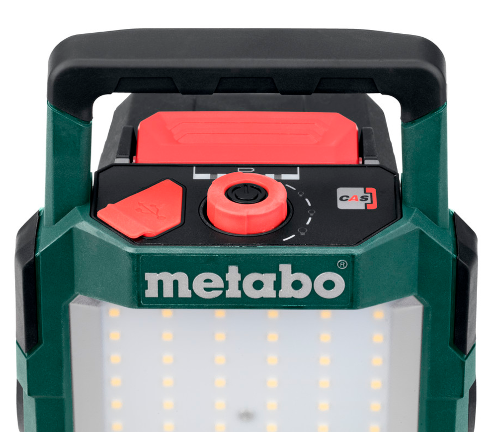 Фонарь строительный аккумуляторный (без АКБ) METABO BSA 18 LED 4000 4000лм 18В photo 5