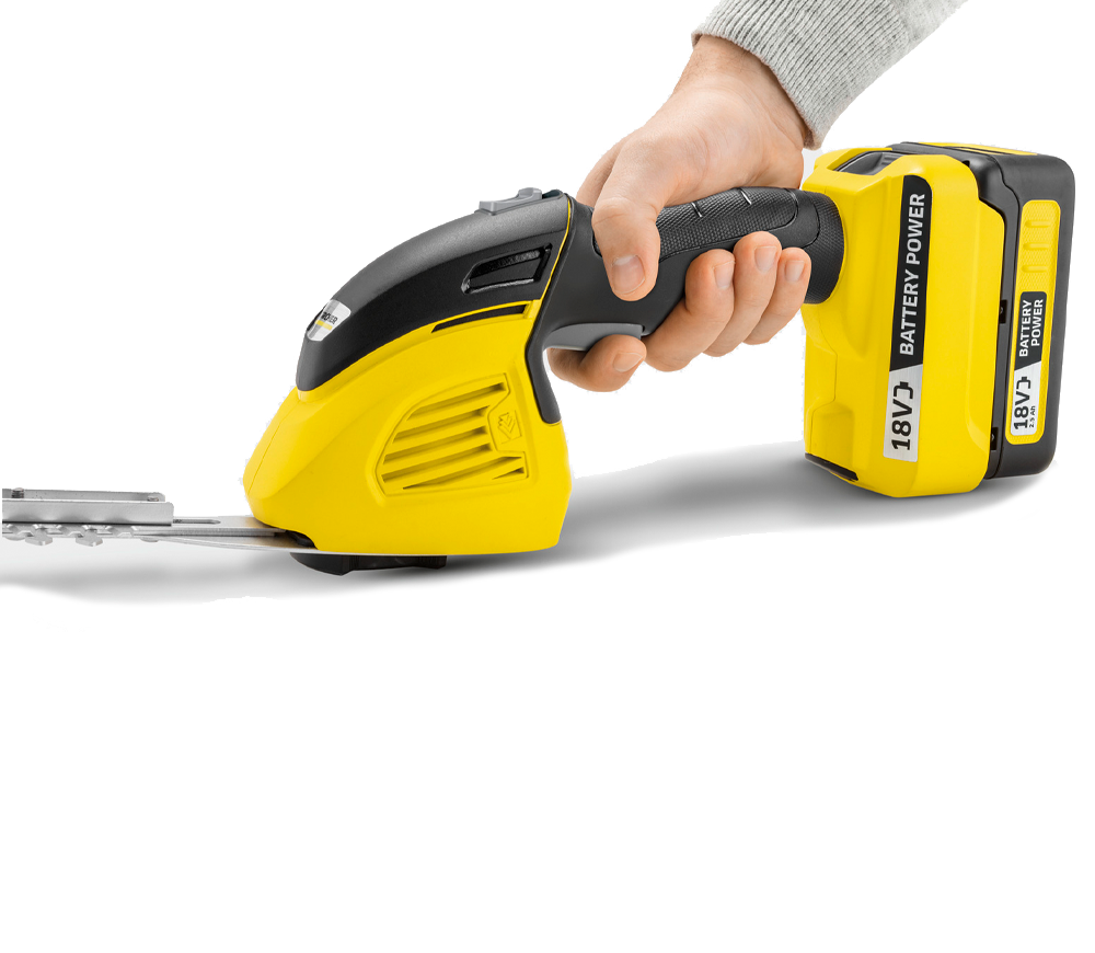 Кусторез аккумуляторный KARCHER GSH 18-20 Battery 200мм 18В 2.5Ач photo 1