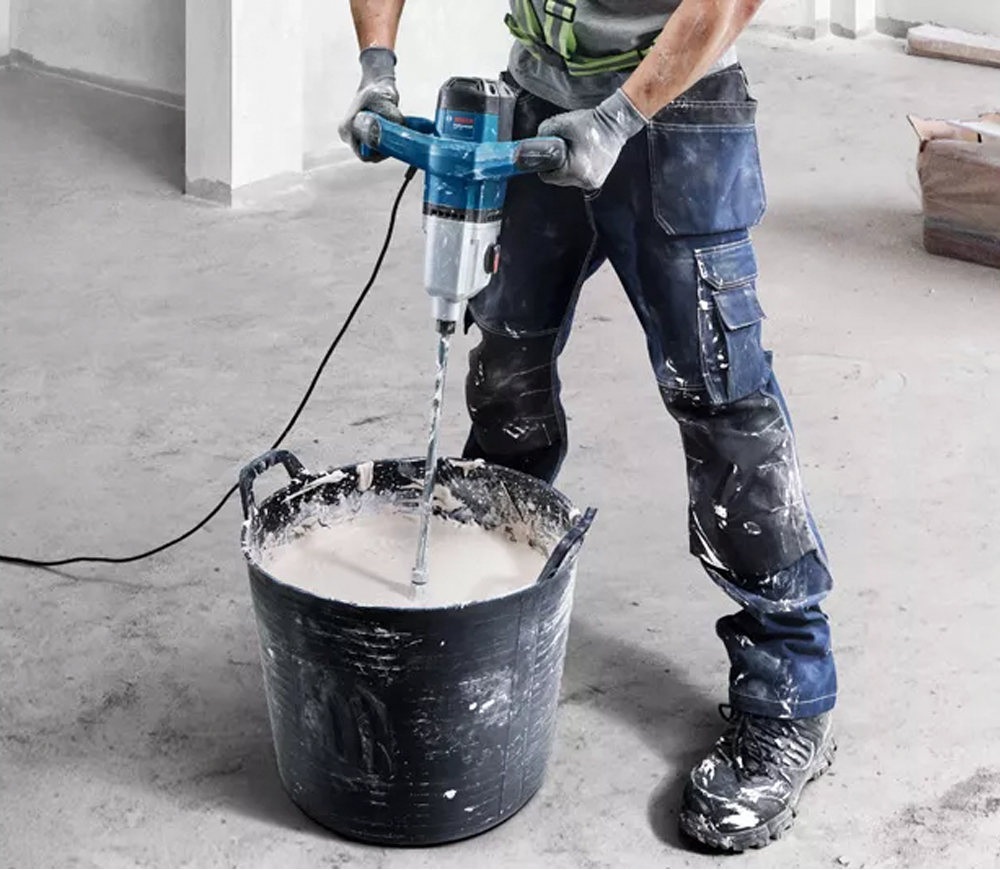 Mașină de amestecat mortar BOSCH GRW 140 1400w photo 0