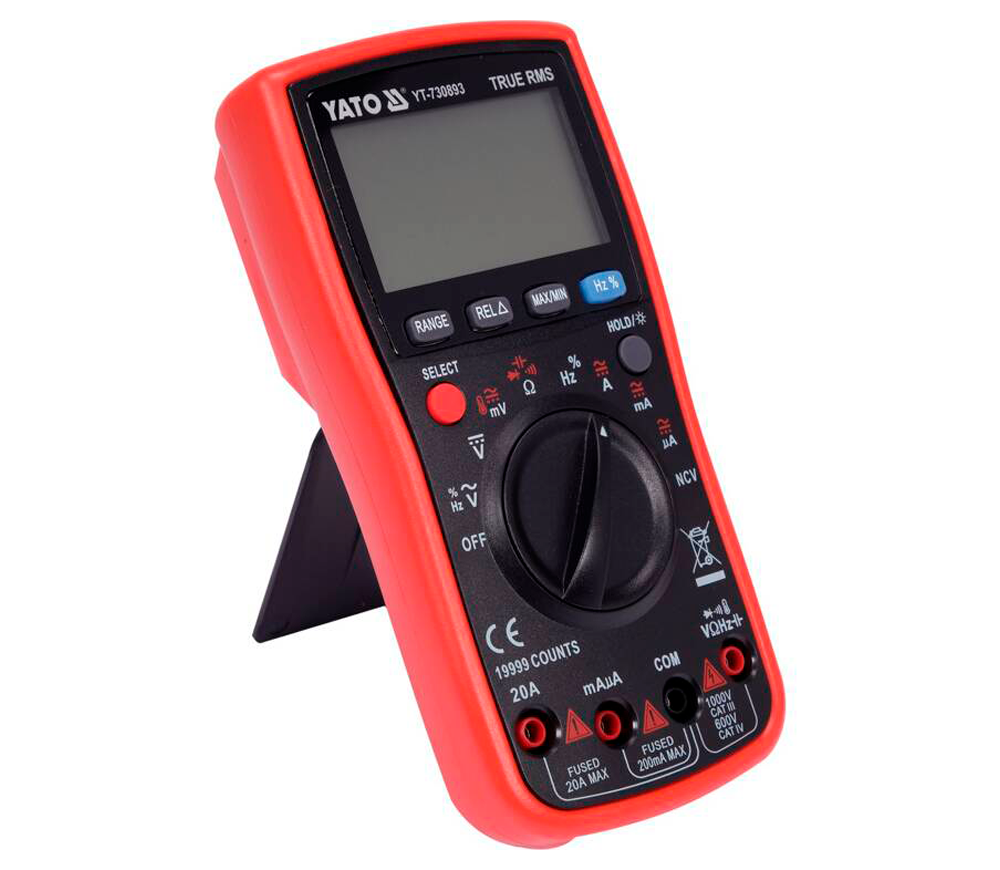 Multimetru digital YATO YT730893 0/1000V 0/20A photo 1