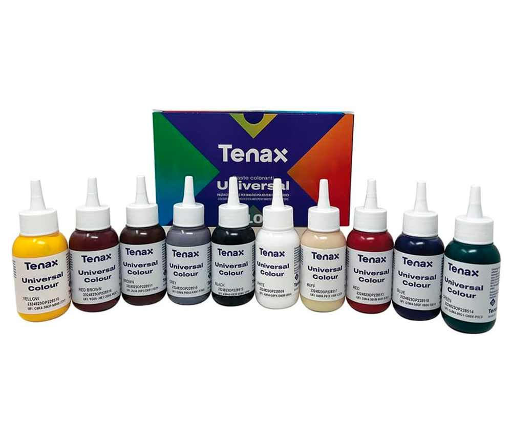 Набор из 10 жидких колеров Tenax COLOUR KIT 10x0.075L photo