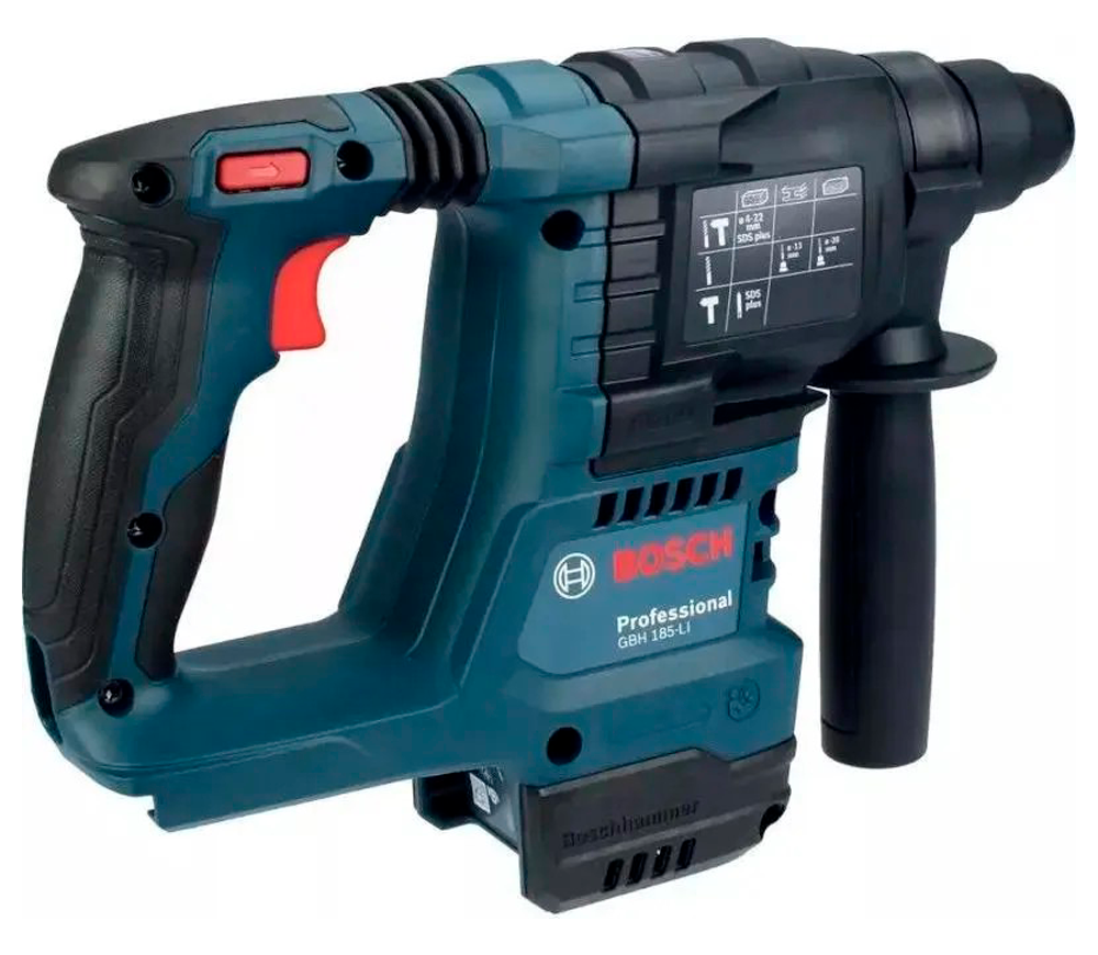 Перфоратор аккумуляторный BOSCH GBH 185-LI 1.9Дж 18В 4Ач photo 2